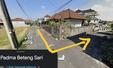 JUAL TANAH  perumahan112 m2 di beteng sari denpasar timur