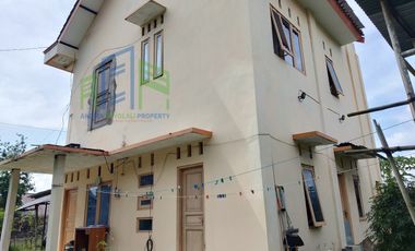 Rumah 2 lantai dengan kebun luas di mojosongo boyolali