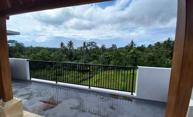 VILLA UBUD FULLY FURNISHED FOR RENT VIEW PADDY FIELD