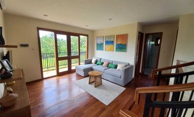 VILLA UBUD FULLY FURNISHED FOR RENT VIEW PADDY FIELD