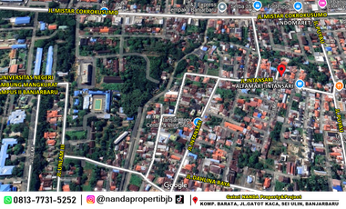 rumah type 150/200m2 di jl.intansari belakang unlam