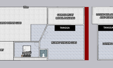 rumah type 150/200m2 di jl.intansari belakang unlam