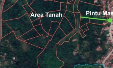 Dijual tanah di kota Rangkas Bitung