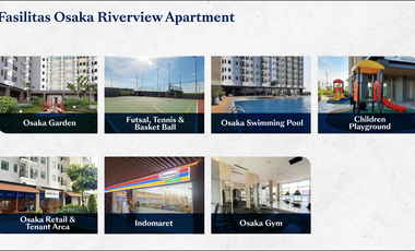 Apartemen Osaka 1 BR Full Furnished di PIK 2