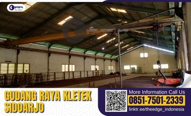 Sale of Raya Warehouses Taman Sidoarjo Calculated Land Near Waru Toll - The EdGe