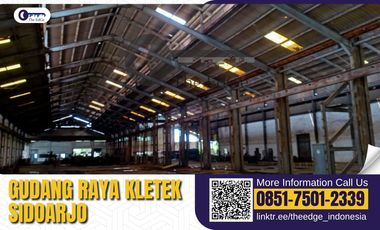 Sale of Raya Warehouses Taman Sidoarjo Calculated Land Near Waru Toll - The EdGe