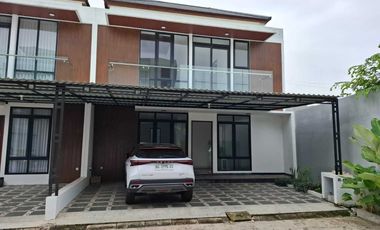 DIJUAL RUMAH MODERN MINIMALIS FLOWER GARDEN CELENTANG PALEMBANG