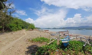 Beach front plots for sale sekotong lombok