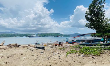 Beach front plots for sale sekotong lombok