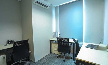 Sewa kantor Furnish 3 meja , Menara 165 Jakarta Selatan