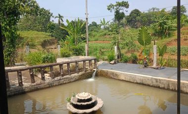 Rumah Villa Murah Tanah  Luas, Desa Sukawening Dramaga Kabupaten Bogor