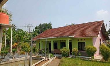 Rumah Villa Murah Tanah  Luas, Desa Sukawening Dramaga Kabupaten Bogor
