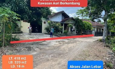 Rumah dijual murah dan luas full bangunan di Candirejo Semanu Gunung Kidul luas 418 m2 hanya 220 jt nego