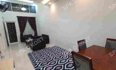 Sewa Rumah Kontrakan Bulanan tipe 65 Deluxe Full Perabotan SPA D'KOST  sentosa Sidomulyo Barat Pekanbaru