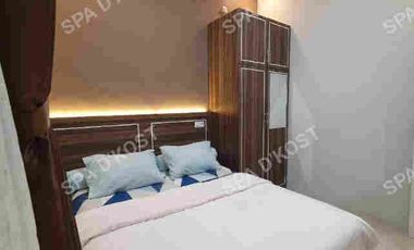 Sewa Rumah Kontrakan Bulanan tipe 65 Deluxe Full Perabotan SPA D'KOST  sentosa Sidomulyo Barat Pekanbaru