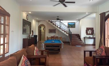 5,5M JADI 4,35M | Rumah Kolam Renang Godean, Villa 1439m MENAWAN