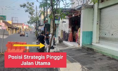 Ruko dijual dan rumah strategis di pasar kota wonosari gunungkidul