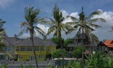 Raya pabean beach bali view gunung utara dan pantai