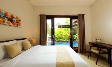 Villa view laut dari rooftop area Nusa Dua Kuta Selatan Badung Bali