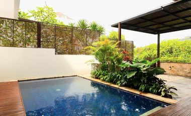 Villa view laut dari rooftop area Nusa Dua Kuta Selatan Badung Bali