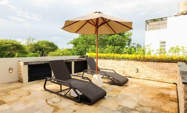 Villa view laut dari rooftop area Nusa Dua Kuta Selatan Badung Bali