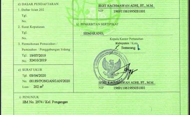 Tanah Murah pongangan cocok buat  kos gunungpati
