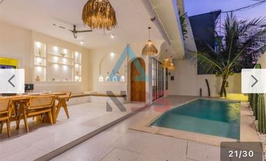 Dijual villa modern  Lokasi Canggu Tibubeneng Bali Indonesia