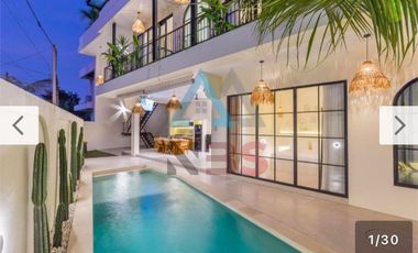 Dijual villa modern  Lokasi Canggu Tibubeneng Bali Indonesia