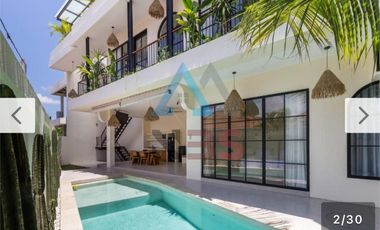 Dijual villa modern  Lokasi Canggu Tibubeneng Bali Indonesia