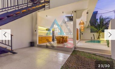Dijual villa modern  Lokasi Canggu Tibubeneng Bali Indonesia