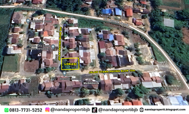 rumah HOOK di cluster mewah ''Roemah Kenari'' loktabat utara