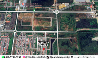 Rumah type 85/120m2 di cluster mawar kota citra grha