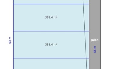 Tanah Pinggir Jalan Di Nyapah Walantaka