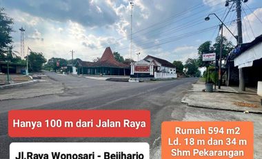 Jual Rumah Murah Bonus Tanah di Kawasan Wisata Goa Pindul Gunungkidul