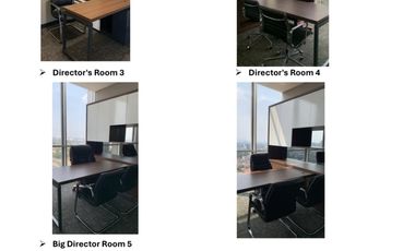 DISEWAKAN OFFICE FURNISH DI TALAVERA OFFICE TB SIMATUPANG