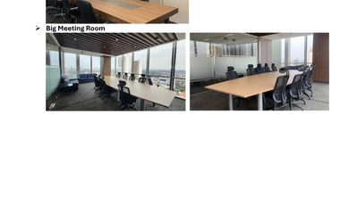 DISEWAKAN OFFICE FURNISH DI TALAVERA OFFICE TB SIMATUPANG