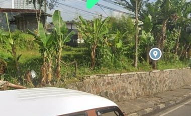 Jual tanah pinggir jalan raya Jatinangor cocok untuk cafe, kosan, kantor