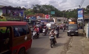Jual tanah pinggir jalan raya Jatinangor cocok untuk cafe, kosan, kantor