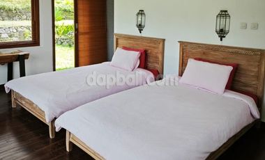 Beautiful resort with amazing views for sale in Bedugul, Tabanan, Bali