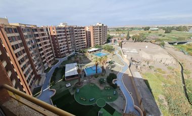 Arriendo departamento amoblado - Condominio Borde Rio