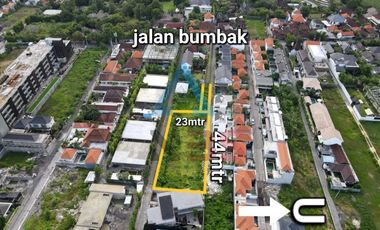 For Sale Tanah premium lokasi jalan Bumbak umalas kerobokan,  Badung