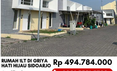 Rumah Ready Stok 1lt  Murah Angsuran 1 Jutaan di Candi Sidoarjo