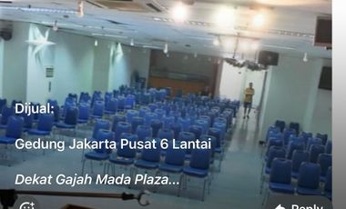 Gedung 6lt jakarta pusat dekat gajahmada plaza