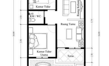 RUMAH MEWAH DEKAT KAMPUS MALAHAYATI PURNAWIRAWAN 1