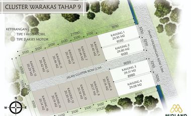 Townhouse 2 lantai termurah lokasi dekat stadion jis sunter