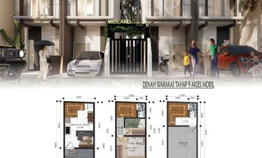 Townhouse 2 lantai termurah lokasi dekat stadion jis sunter