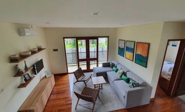 Villa fully furnished in Ubud with rice field view