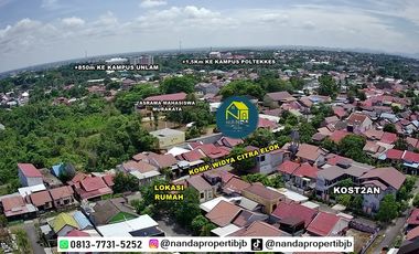 Rumah type 60/201m2 HOOK 850m ke kampus unlam