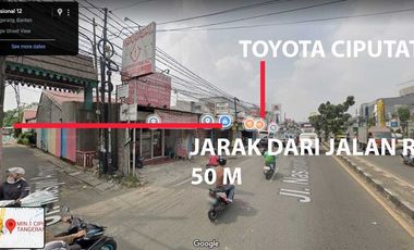 Dijual Cepat Tanah Ciputat Dewi Sartika Dekat Pintu Tol Pamulang