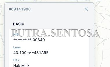 TANAH AIRPORT BALI UTARA SINGARAJA UTARA OCEAN VIEW, BONUS VILLA